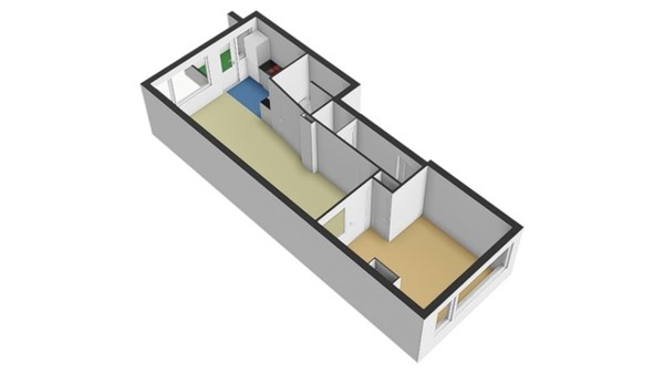 Floorplan - Noorderhavenkade 43B, 3039 RG Rotterdam